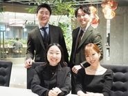 平均年齢28歳の若い会社で、社員は真面目で真っ直ぐな方たちばかり！熱量高く、お互い切磋琢磨できる環境があります！