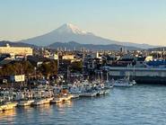 用宗からの富士山
