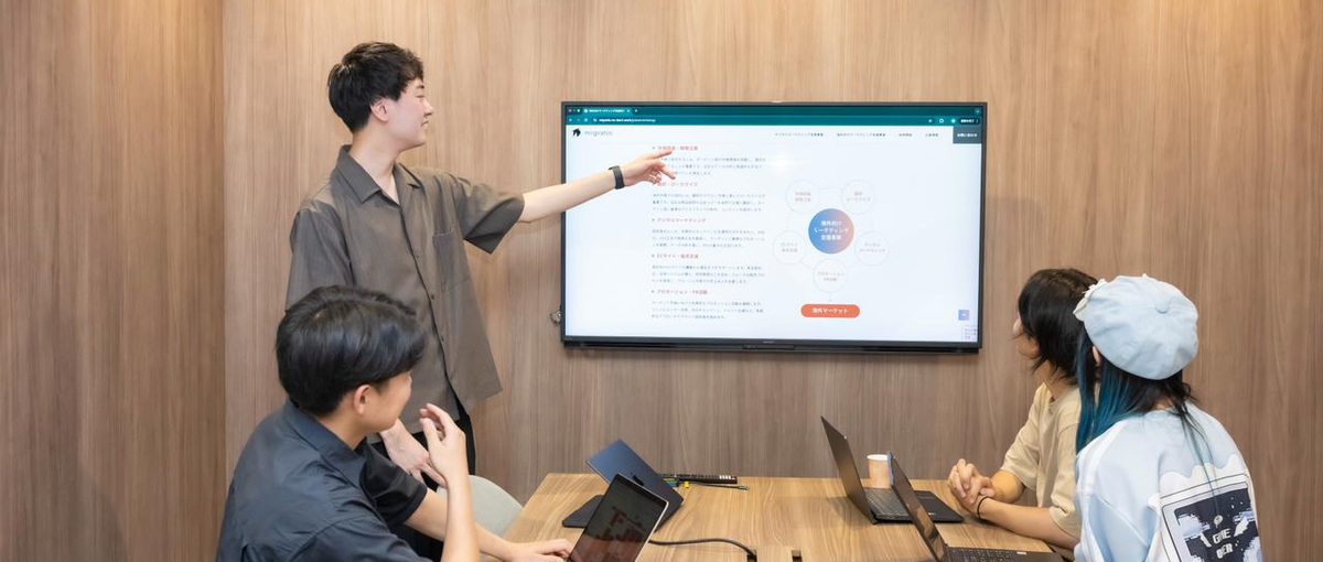 デジタルマーケ・海外向けマーケに挑戦／社長直下で実践経験／広告運用のプロへ
