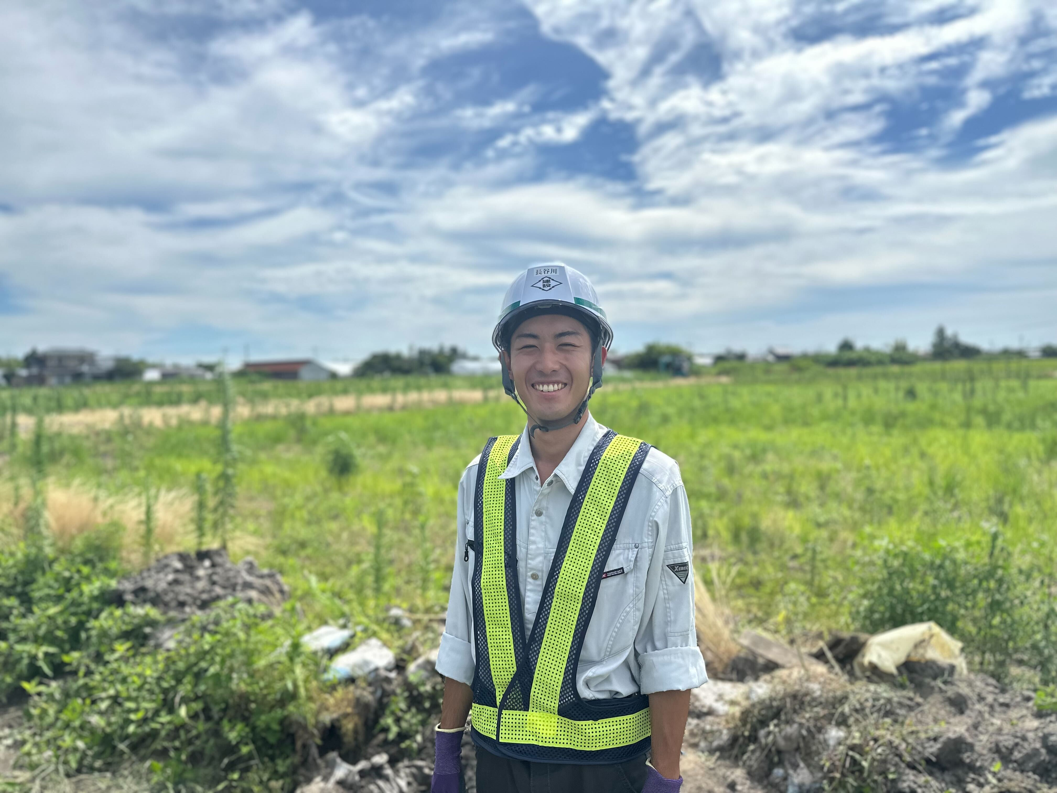 重機に憧れて始まった土木工事監督3年目　ものづくりの会社 新発田建設社員インタビュー