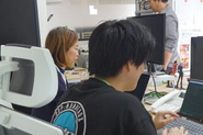 仕事中の様子です！