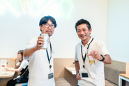 カジュアルに接する時間があることで、生まれるアイディアも！