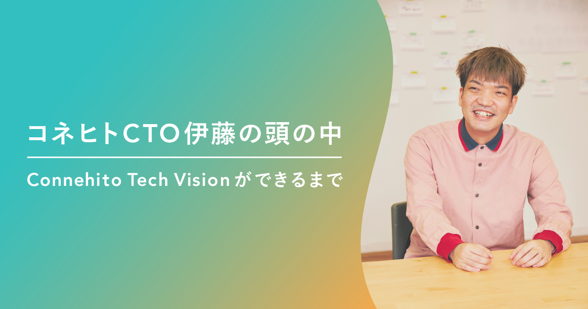 コネヒトCTO伊藤の頭の中「Connehito Tech Visionができるまで」