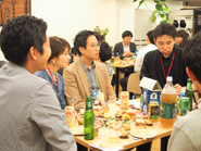 若いメンバーから中堅社員まで。幅広い経験値のメンバーと話ができます