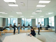 フリーアドレスで、自分の好きな場所でお仕事が可能です！