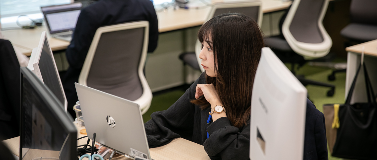 幅広い経験に出会える環境で、経験ゼロからエンジニアとして大きく成長。