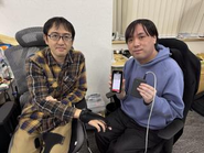 感電デバイスUNAGIのテスト中です