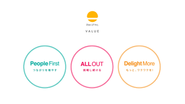 「Vision Driven(理念駆動)」で会社づくりをしている当社。「世界をつなぐエンターテイメントカンパニーを創る」というVISIONを叶えるため、日々それぞれの役割からフルコミットしています。