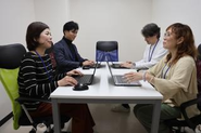 不明点があれば、気軽に質問できる環境です。