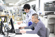 新商品や新規事業はメンバーのチャレンジから生まれています。