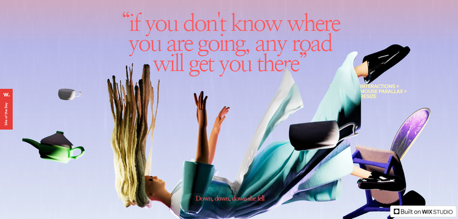 デザインニュース】vol.23 アニメーションが不思議の国へと誘う『Mouse