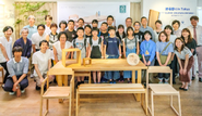 毎年夏に諸塚村の小学生との交流も生まれ、6年目を迎えます。子どもたちは「わくわくふれあい学習」の一環として、林業に携わる人・ワイス・ワイスにインタビューをしたりと人と自然と関わり合いながら「生きる力」を身に付ける学習を行っています。