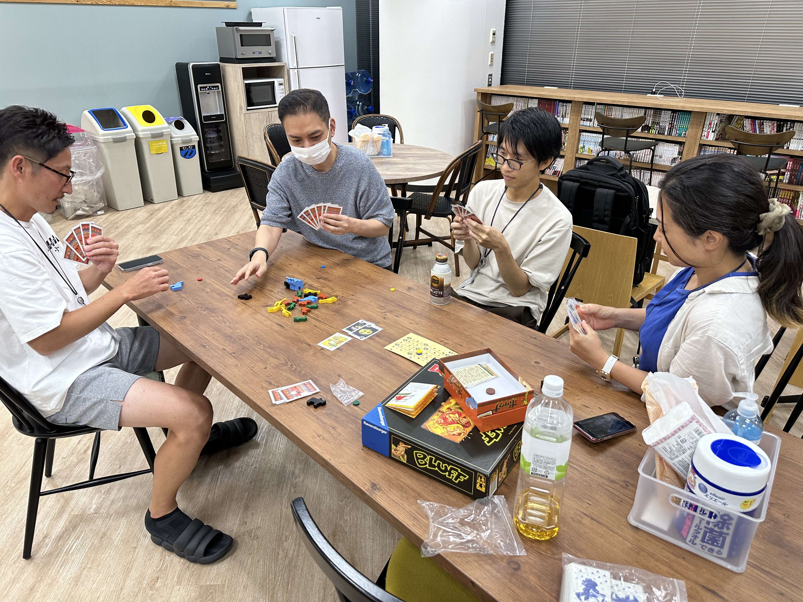 【ボードゲーム部】動物を取り合いながら取る交流