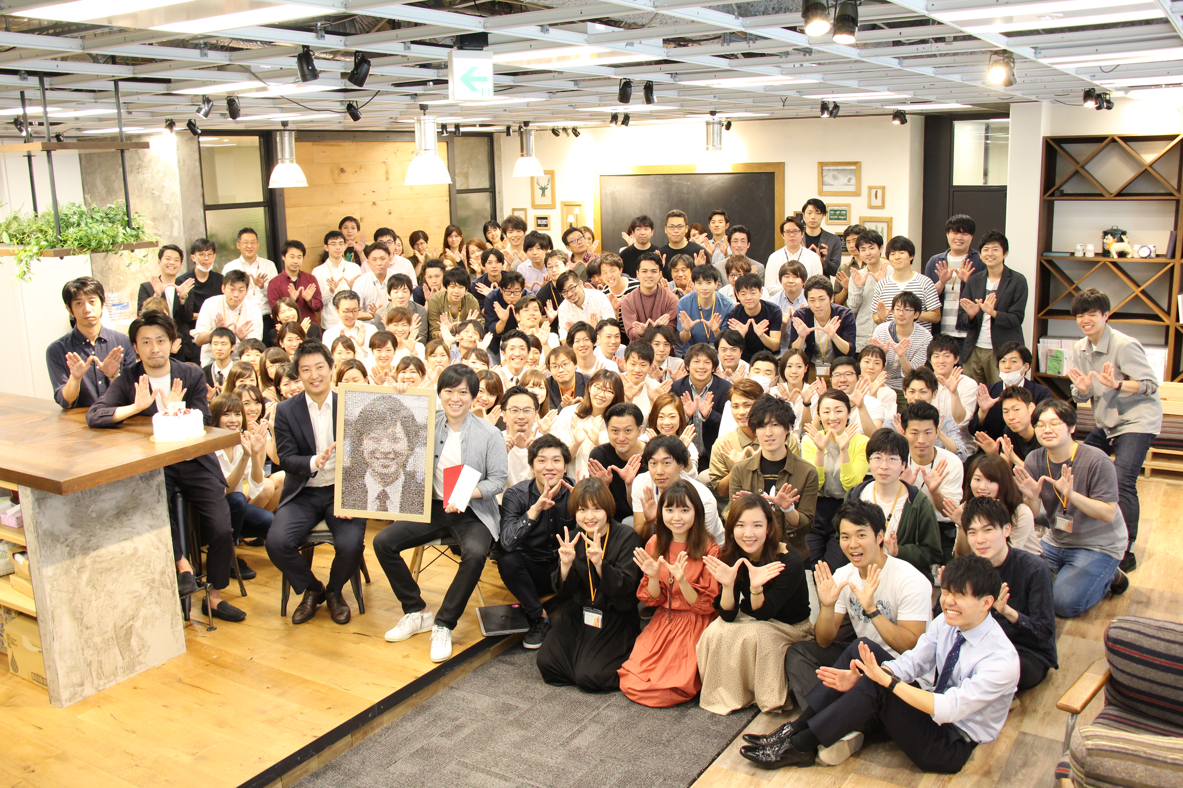 社長の33歳の誕生日をお祝いしました！