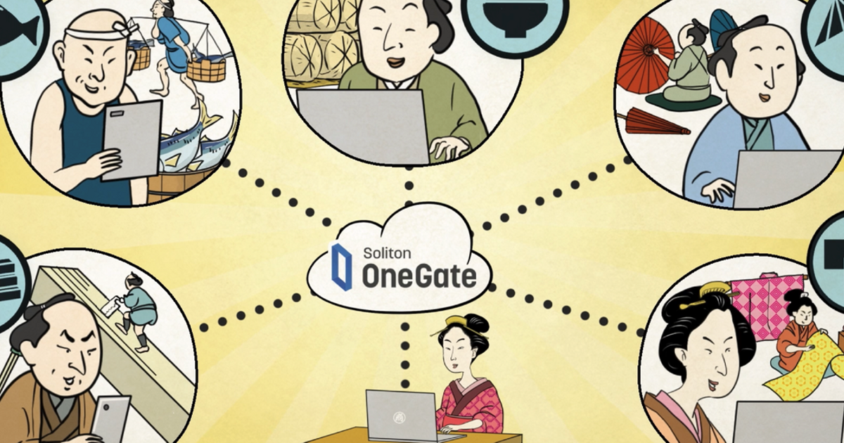 Soliton OneGate／「完璧サプライチェーン！の巻」「利用者認証がスムーズ！の巻」 | 株式会社gootbox