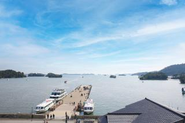松島湾※宮城県松島離宮 海の駅屋上から撮影