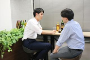 社内Barで18:30以降社員は誰でも利用できます。