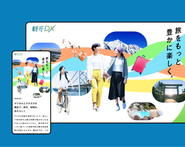 制作実績一例：NTTデータ様 観光DX Webサイト