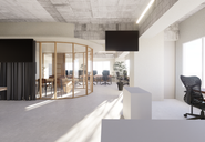 2028年8月下旬移転予定の新スタジオ&オフィスCG