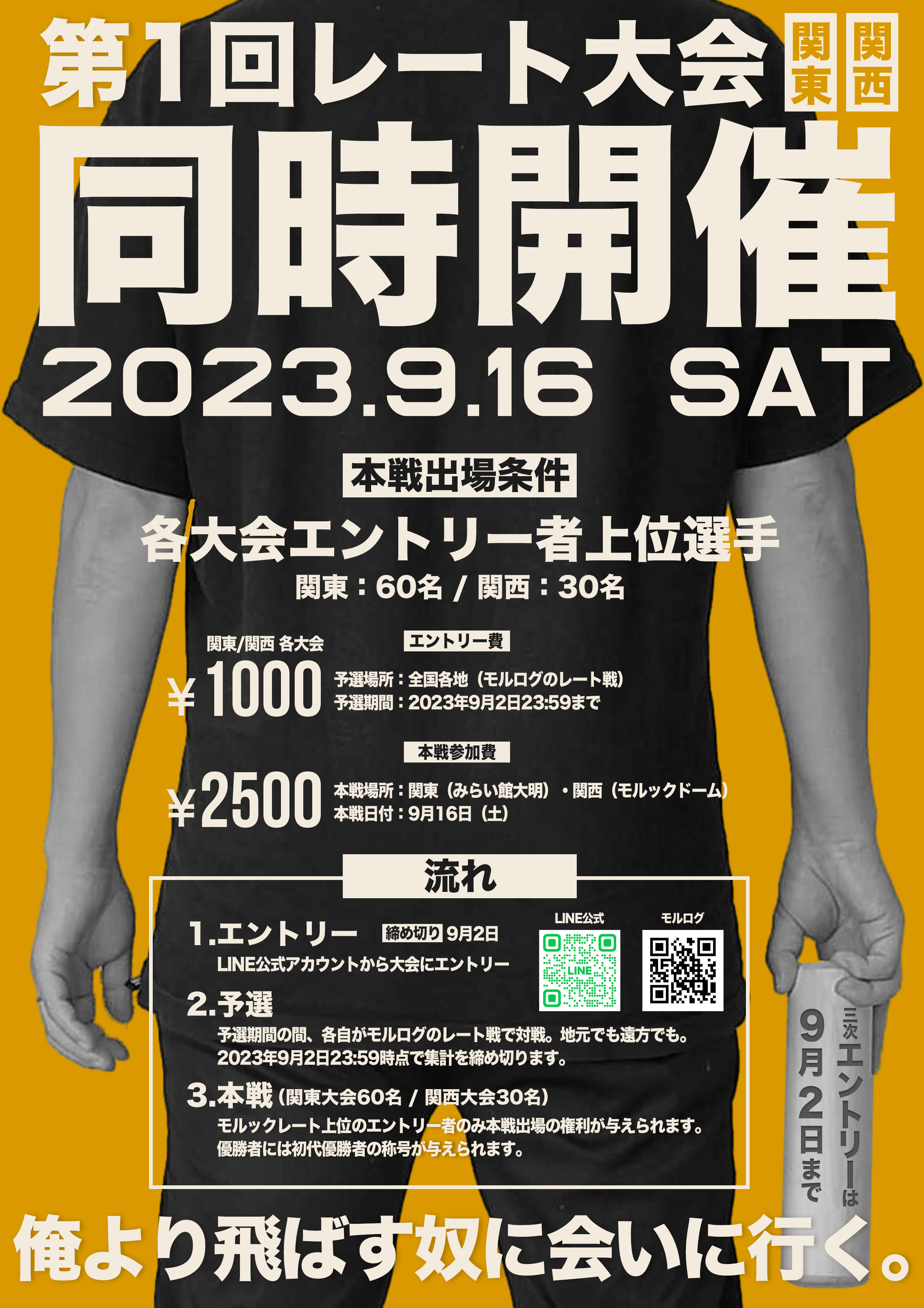 モルログレート戦大会同時開催（関東、関西）