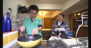 介助者と一緒に料理もします！
