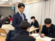 研修時、受講生とインタラクティブに関わる場面