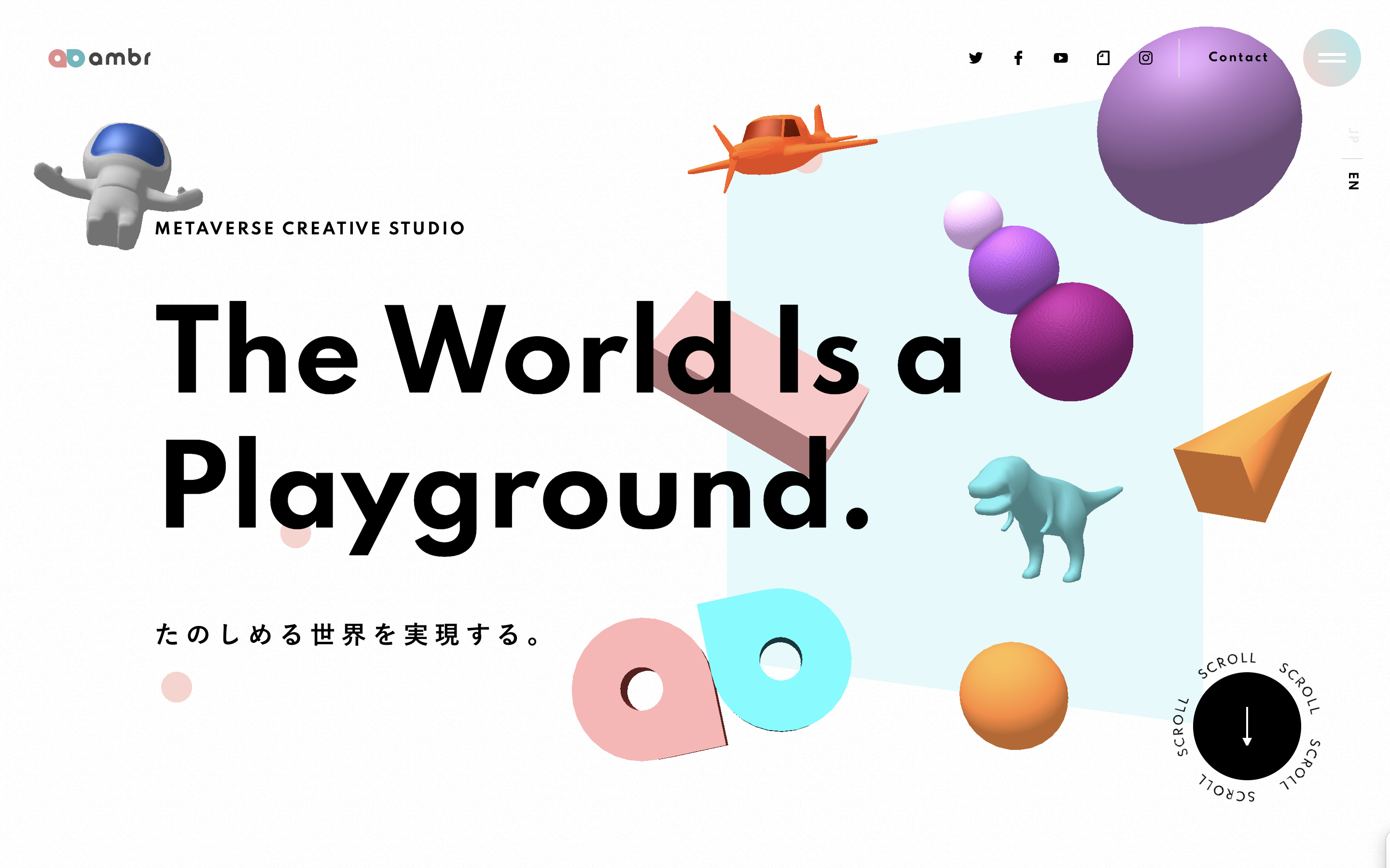 株式会社ambr、創業以来初のコーポレートサイトを公開