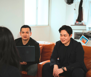 右：COO 塩生 / 左：CEO