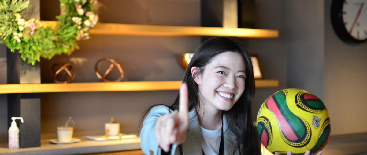 26卒｜サッカー部向けの特別枠！サッカーも仕事も、点を取ってナンボでしょ？