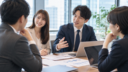 クライアントの営業チームに入り込み、事業成長に向けて伴走します