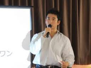 大学での講演＿代表の高丸