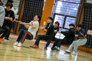 エンジニアとコーポレートメンバーでのスポーツ大会の様子です♪