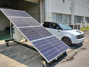 どこでもEVに再エネを充電