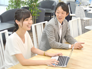 若手もはっきりと意見が言える社風