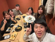 新入社員がいれば、みんなで歓迎会をする文化があります！少人数だからこそ、繋がりを大切にしています