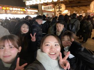 メンバーと初詣に行きました。