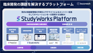 治験の課題を横断的に解決する『StudyWorks Platform』