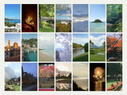 風景映像は全てオリジナル。窓の風景として最も美しく見えるように１本ずつ編集しています。