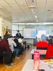 モンゴル科学技術大にて