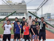 こちらは部活動ですね！写真はフットサル部の活動になりますが、他にゴルフ部などもあります！