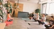 Morning yoga