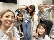 全員でS♡MintロゴTシャツを作り、2023年5月開催のビューティーワールドジャパンに初めて自社出展しました！