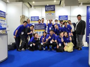DX展示会に出展しました！📡中小企業の未来を支えるDXサービスを発信！普段は別々のチームで働くメンバーが、目標に向かって力を合わせて取り組みました。展示会後はこの笑顔！おつかれさまでした👏