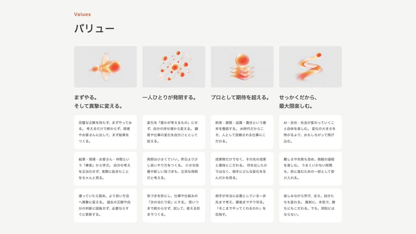 新Values
