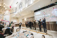 方針会の閉会セレモニーの様子！