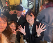 普段はオンラインだからこそ、3ヶ月に1回飲み会を開催しています！