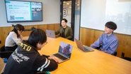 TECHスペースでの研修風景
