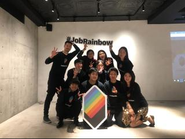 3周年記念イベント「JobRainbow Night!!」でのスタッフ集合写真