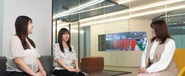 年次関係なく様々な意見をフラットに言い合える環境があります。
