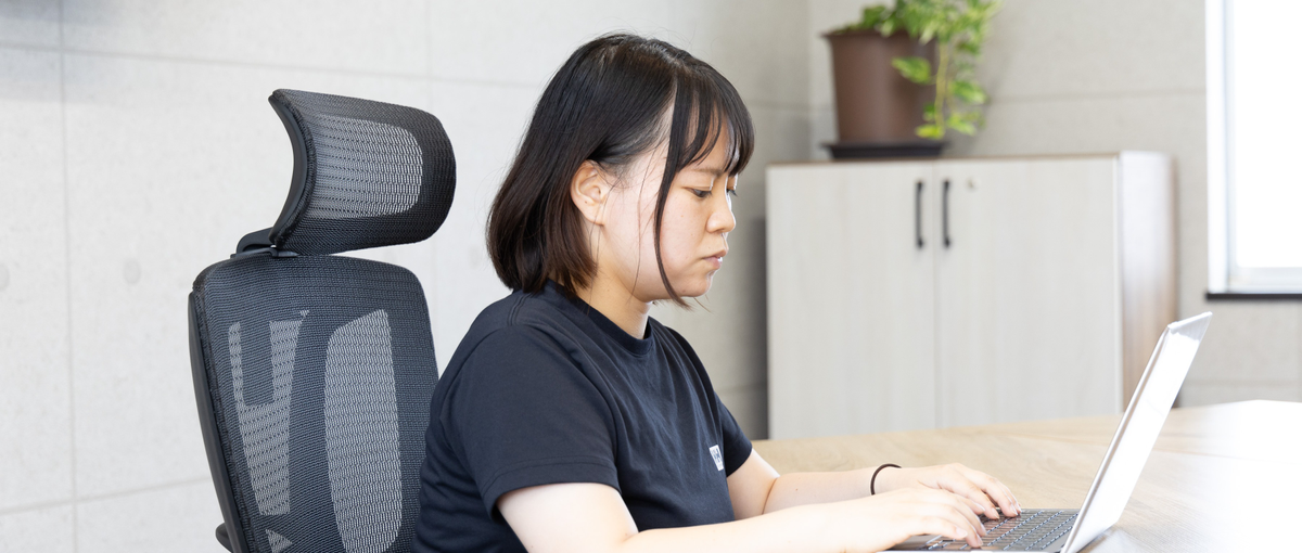 経験ゼロから成長フルスタックへ。少人数のチームで、一歩ずつ成長できる！